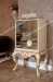 High leg Regent antique living room cabinet Jansen Style