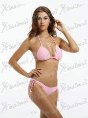 No MOQ Wholesale Pink Women Hot Sex Swimwear