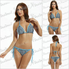 Printed Leopard Sexy Swimwear For Mature Women