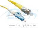 MU-SC Simplex Configuration Singlemode Optical Fiber Patch Cord With ANSI, IEC Standards