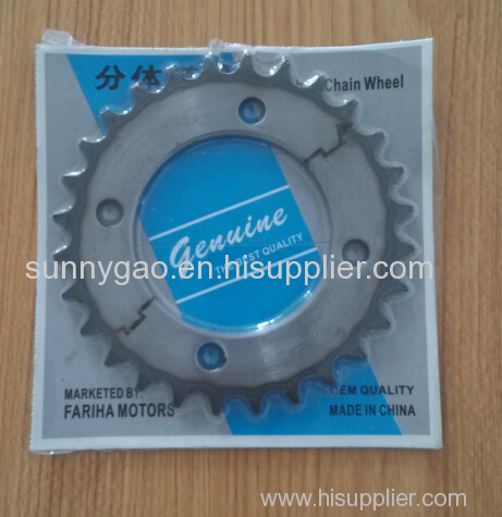 28 Teeth Steel Part Chain Sprocket