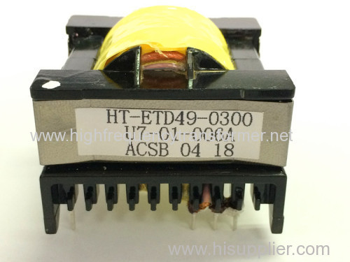 ETD Type High-frequency transformer for both vertical and horizontal types ETD EF Series 12V Transformer