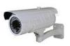 Waterproof IP Network CCTV Camera With 42pcs IR LED, Audio / Video Output, USB Function