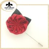 Fashion fabric flower brooch for men's suit
