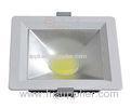 Square Alu LED Downlight Lamps White