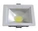 Square Alu LED Downlight Lamps White