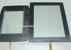 Custom PET film overlay 7 inch Front Touch Panel for Tablet PC , Black