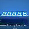 Ultra Blue 5 Digit Serial 7 - Segment Display LED Eco Friendly Custom 100 mcd 0.56"