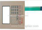 Embossed PC / PET Membrane Switch Panel 0.05-1.0mm front panel overlays