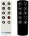 10 Buttons Membrane Control Panel Keypad for DVD Player , Black / White