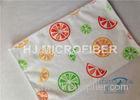 Streak Free Printed Microfiber Cloth Absorbent 40 x 60cm , Car Microfiber Cloth