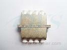 LC - LC Quad Metal Fiber Optic Adapter Application Data Processing Networks