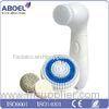 Rotary Face Exfoliate And Skin Care Device / Cleansing Brush With 4 Replacement Heads