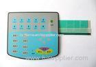 250V DC Waterproof flat LED Membrane Switch keyboard for Electronic scale