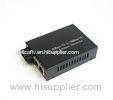 100 Base 2 Lan Port Optical Fiber Media Converters 10M / 100M / 1000M