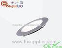 60Lm / W Ultra Thin Pure White Round LED Panel Light for Entertainment & House 9 Watt