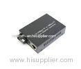 1550nm 10 / 100M Single Mode Optical Fiber Media Converter 20km