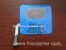 PC Corrosion Resistance Flexible Membrane Switch Keyboard in Blue