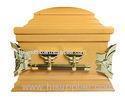 Casket handle hardware , coffin bar set with angle for decoration