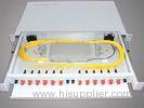 FC / SC / ST / LC FTTB Fiber Optic Terminal Box , Stainless Steel Terminal Box