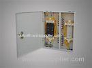 Stainless Steel Fiber Optic Terminal Box Distribution Box For FC / LC Adapter