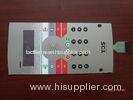Waterproof Push Button Graphic Overlay Membrane For Medical Equipment