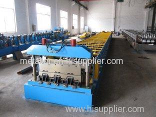 Floor Deck Roll Forming Machine Directly Input The Data on the Touch Screen
