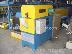 7.5kw Main Motor Power Downspout Roll Forming Machine Controlled by PLC