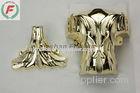 PP or ABS Material Casket Corner Leaf Gold color , Casket Furniture