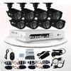 8 Channel Wireless Home CCTV Camera Kit / Surveillance DVR Kits With 700TVL IR-cut