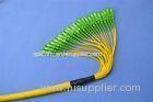 Ribbon / Bundle SC,FC,ST,LC Optical Fiber Patch Cord With 0.9, 2.0, 3.0 Fanout Available