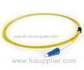 Low Insertion Loss Value LC Optical Fiber Patch Cord With EUROPE ROHS Request