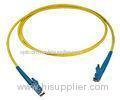 E2000 Low Insertion Loss Value PVC Cable Optical Fiber Patch Cord Meet The EUROPE ROHS