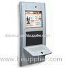 12 Inch / 15 Inch Web Camera and Metal Keyboard Banking Wireless Wall Mounted Kiosk