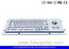 Customizable Compact Small Kiosk Industrial Keyboard With Optical Trackball