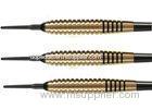 18.0g Soft Tip Brass Dart Barrels With Customized Logo / Size ROHS CE