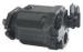 High Efficiency SAE Tandem Hydraulic Pump , Thru drive Rear Cover Clockwise
