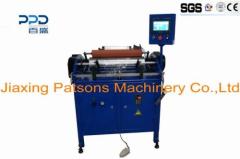 Manual cling film rewinding machine