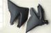 Black PP Motorcycle Side Covers Spare Parts of LR Side Cover for XRE300