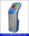 17",19"Ticket scanning touch screen kiosks with 45 degree angled-down barcode scanner