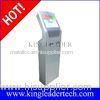 Custom design self-service ticketing kiosks with note acceptor,thermal printer and camera