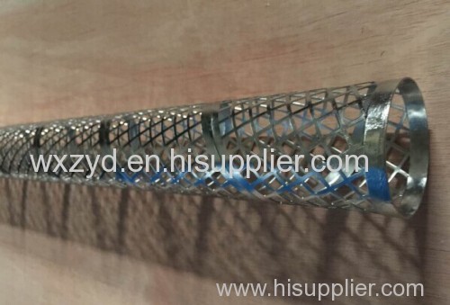 spiral welded 316 filter perforated tube filter elements frames 304 metal pipes 316L stainless steel air center core