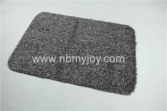 Polyester & Cotton Dirt Trapper Door Mat Charcoal