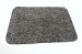Polyester & Cotton Dirt Trapper Door Mat Black and white