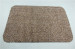 Polyester & Cotton Super Absorbent Doormat Brown