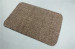 Polyester & Cotton Super Absorbent Doormat Brown