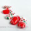 Pretty Red Cherries Artist Nail Colorful Summer Nail Art For Girls Finger