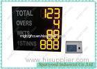 LED Digital Electronic Cricket Scoreboard , Amber Color 150cm x 150cm