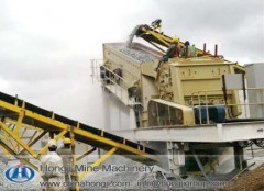 Portable rock Crushing Plant mobile jaw crusher