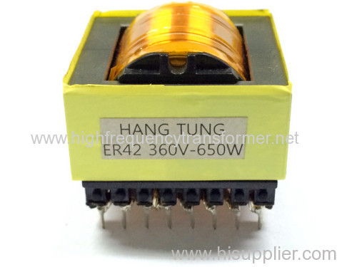 High frequency ER series switch transformer UL RoHS approved ER high frequency power transformer